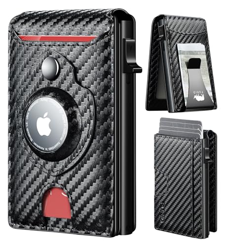 furid Apple Airtag Wallet Men: Smart Wallet with Airtag Holder - Air Tag Wallet for Men Slim Minimalist - Image 1