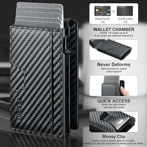 furid Apple Airtag Wallet Men: Smart Wallet with Airtag Holder - Air Tag Wallet for Men Slim Minimalist - Image 4