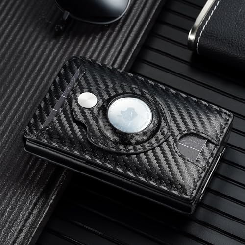 furid Apple Airtag Wallet Men: Smart Wallet with Airtag Holder - Air Tag Wallet for Men Slim Minimalist - Image 3