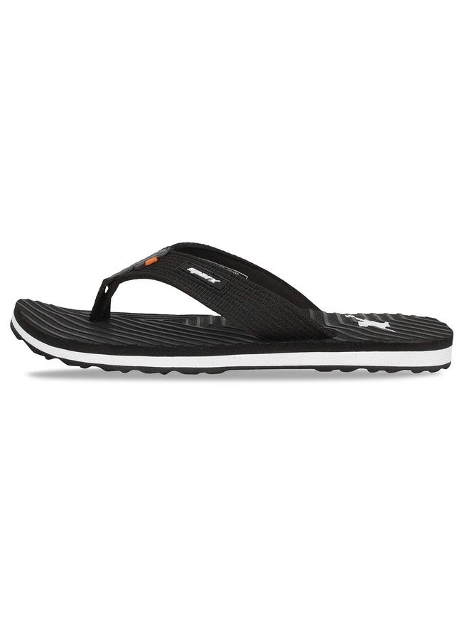 Sparx Men's Flip Flop (Black, White, SFG-549, 8 UK) - Image 5