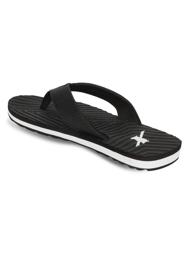 Sparx Men's Flip Flop (Black, White, SFG-549, 8 UK) - Image 3