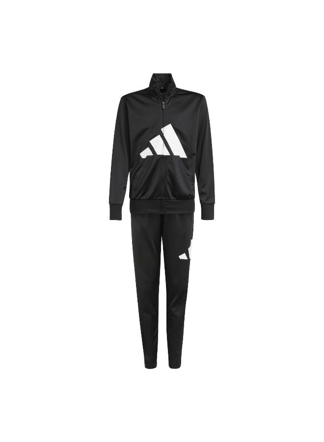 Adidas J Bl Tr Ts 205 Black Training Suits For Junior 7-8Y - Image 1