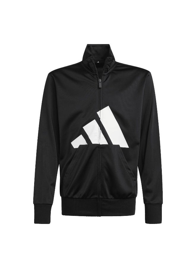 Adidas J Bl Tr Ts 205 Black Training Suits For Junior 7-8Y - Image 3