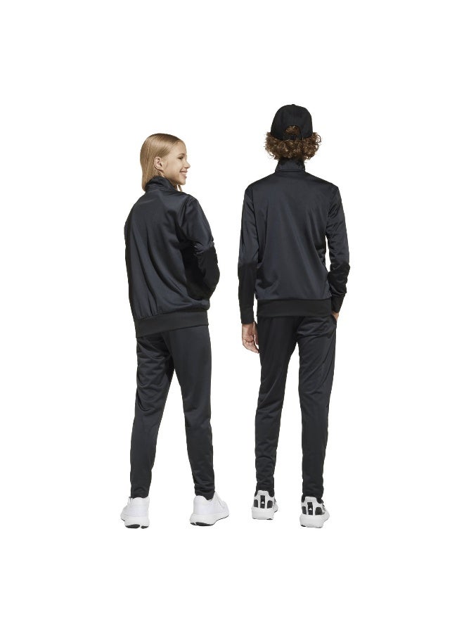 Adidas J Bl Tr Ts 205 Black Training Suits For Junior 7-8Y - Image 5