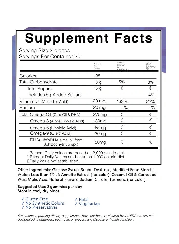 Vitamina Omega+Dha 60 Gummies - Image 2