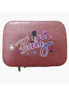 Kids Toys Pretty in Pink Makeup Kit Stylish Storage Case for Beauty Essentials  - Image 3