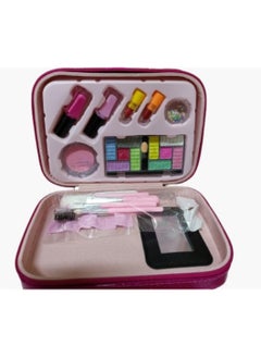 Kids Toys Pretty in Pink Makeup Kit Stylish Storage Case for Beauty Essentials  - Image 2
