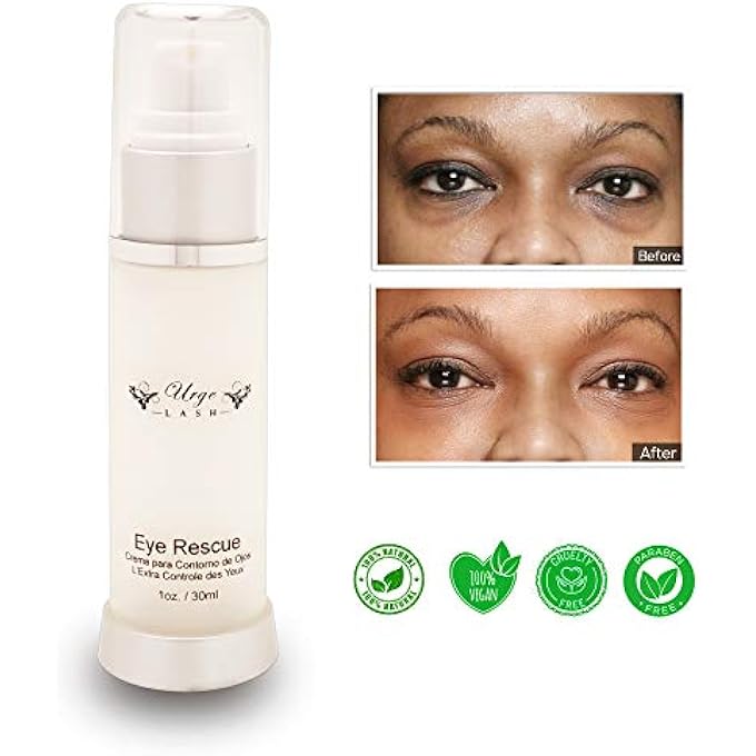 Urge Lash Eye cream anti aging,Puffy Eyes Anti Aging Vitamin C, E & Collagen Shea butter Reduce Dark Circles, Puffiness, Under Eye Bags, Wrinkles & Fine Lines for Men & Women,dark circles under eye treatm - Image 3