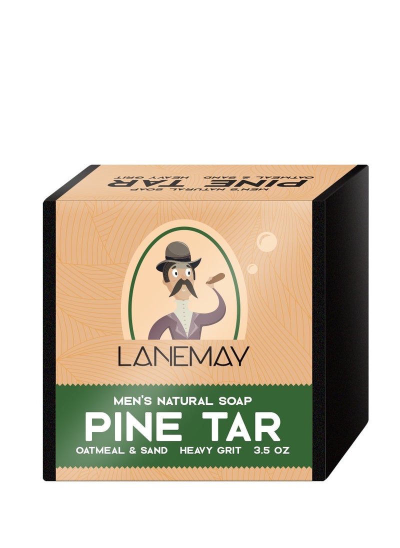 Natural Pine Tar Soap For Men, Oil Control Soap, Deep Cleanse Bar Soap, Cold Process Pine Tar Soap, Handmade Natural Bar Soap For Skin Dirt And Oil, Moisturizing, Brightening skin 100g - pzsku/Z3A0B6B6DEED8C6162448Z/45/_/1736409658/e9924ef5-59ce-441f-b9b0-5edee10dbce9