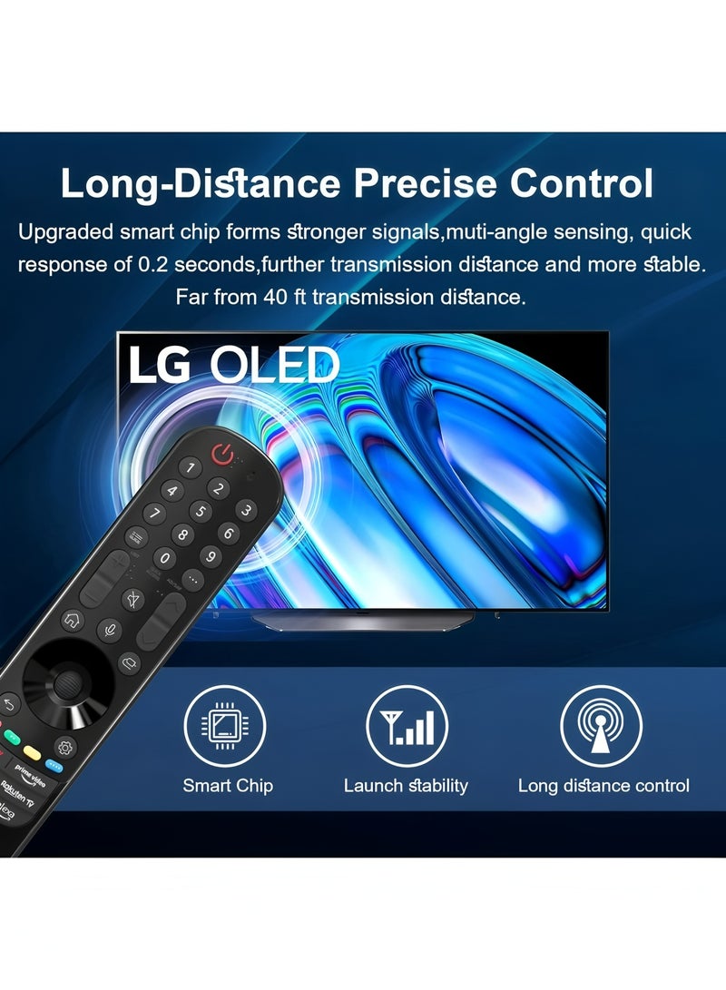 Flyview MR23 Replacement Magic Remote Control for LG-TV-Remote Compatible for All LG with Voice Function Smart OLED QNED UHD 4K 8K TVs - Image 4