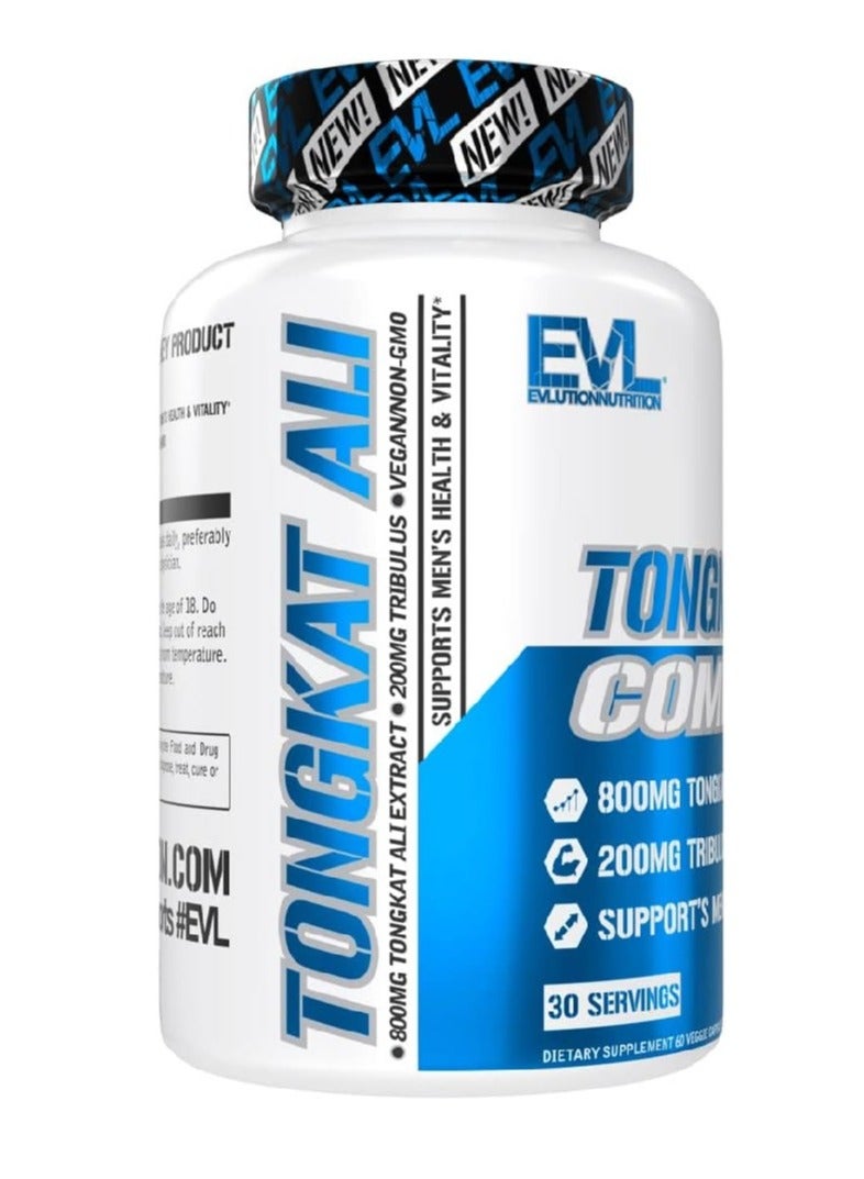 EVLUTION NUTRITION Tongkat Ali Complex - Dietary Supplement 60 Veggie Capsules - Image 4