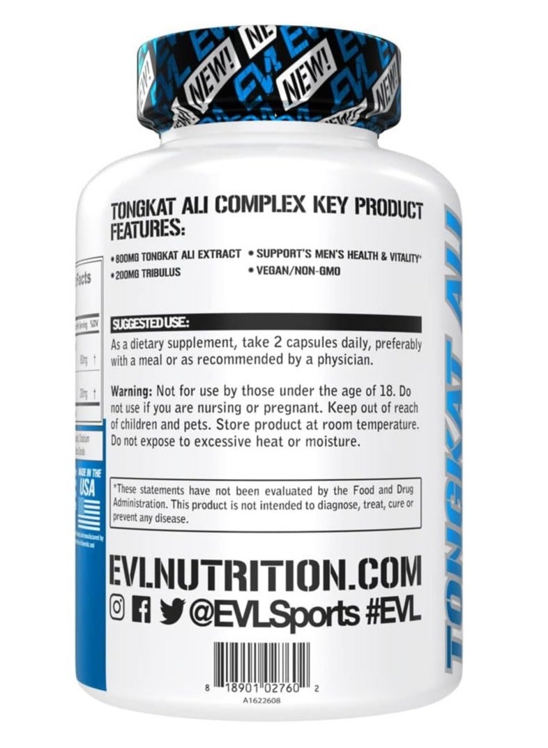 EVLUTION NUTRITION Tongkat Ali Complex - Dietary Supplement 60 Veggie Capsules - Image 3