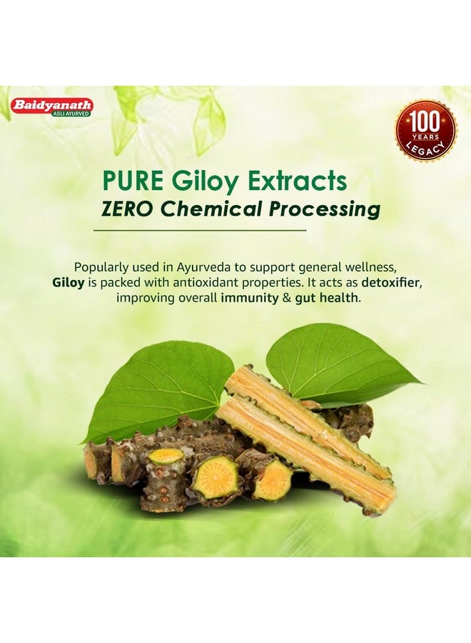 Baidyanath بايدياناث جيلوي ساتفا 50غ | مسحوق عشبي أيورفيدي للمناعة والهضم والتوتر وتوازن البيتا | مستخلص جيلوي التقليدي - Image 5
