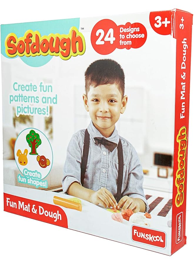 فنسكول حصيرة فوندو ودوه للتشكيل والنحت 3 سنوات متعددة الألوان - Image 1