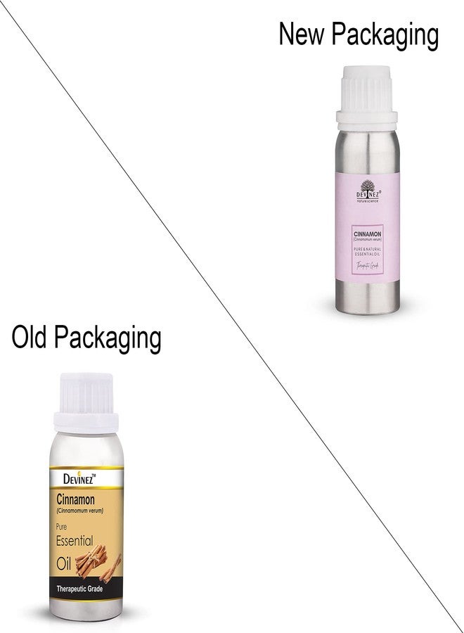 Devinez Cinnamon Essential Oil, 100% Pure, Natural & Undiluted, 500ml in Anodized Aluminum Bottle - Image 2