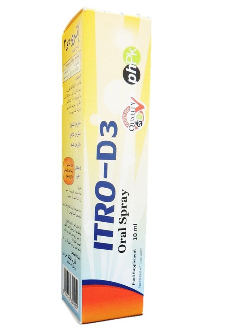 Itro D3 Oral Spray 10 Ml