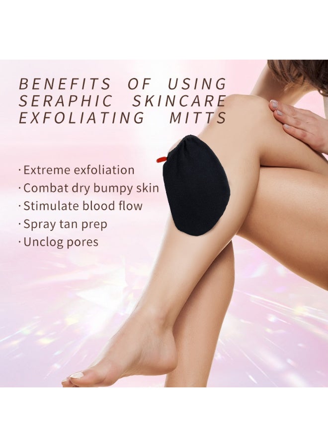 اس بي اي ليفة مغربية لتقشير الجسم مصنوعه 100% من الالياف الطبيعيه تصميم جوانتي عملي وقابل لإعادة الاستخدام، لطيف ومناسب للبشرة الحساسة - Image 3