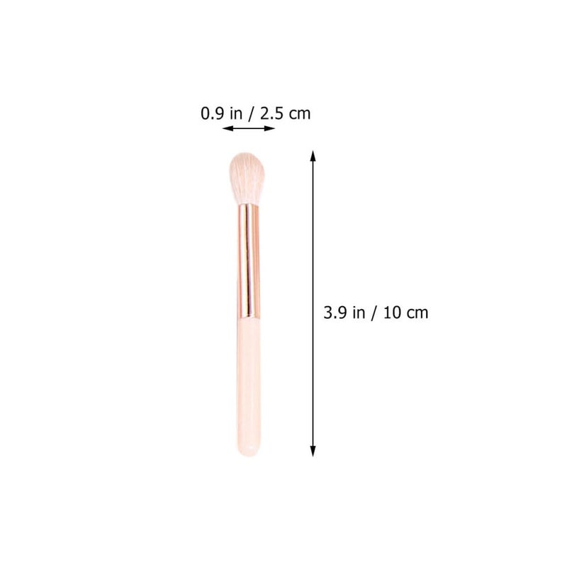 Portable 8 Pcs Mini Retractable Makeup Brush Set For Travel Eyeshadow Blush Lip - Image 3