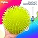 Playbees Soft Spiky Puffer Balls 6Pack 55 Inch Sensory Stress Relief Toy Assorted Colors Kids and Adults Fun Fidget Game - Image 4