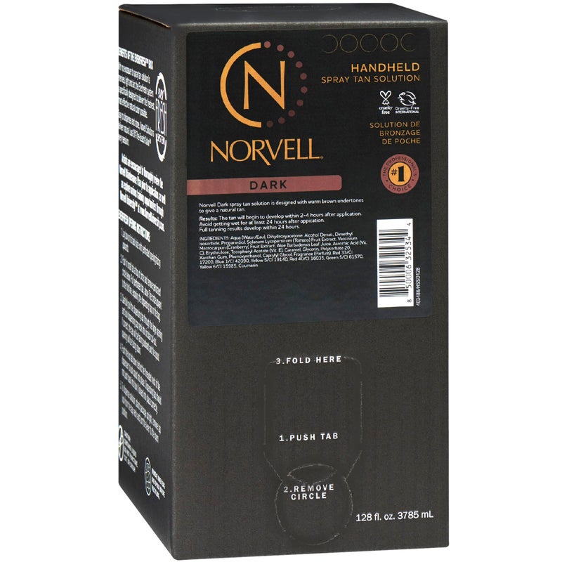 Norvell Premium Sunless Tanning Solution Dark 128 floz
