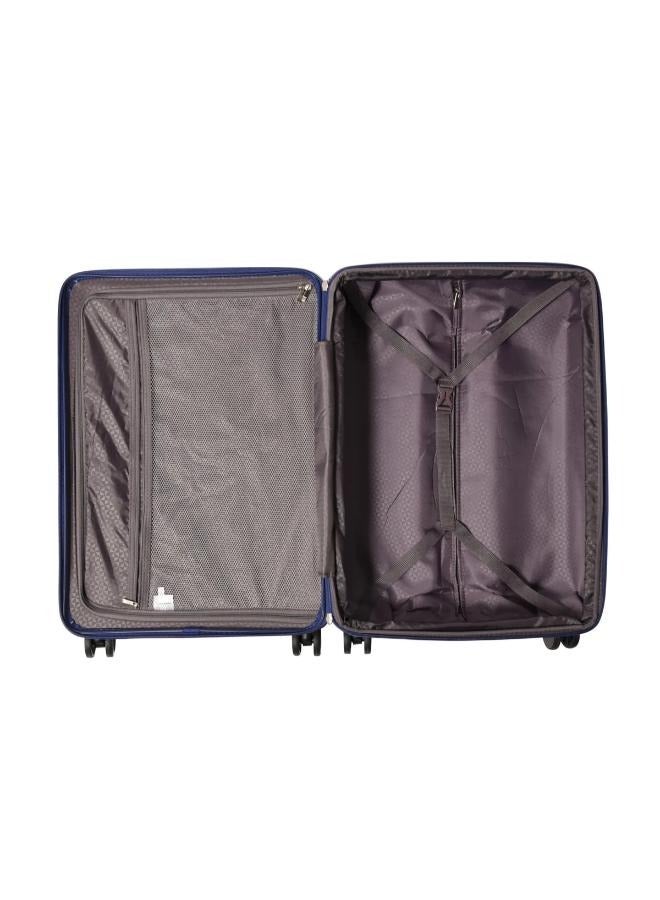 Echolac Extravagant 56cm Hardcase Expandable 4 Double Wheel Cabin Luggage Trolley Blue - Image 4