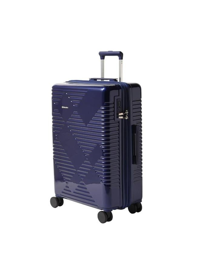 Echolac Extravagant 56cm Hardcase Expandable 4 Double Wheel Cabin Luggage Trolley Blue - Image 2