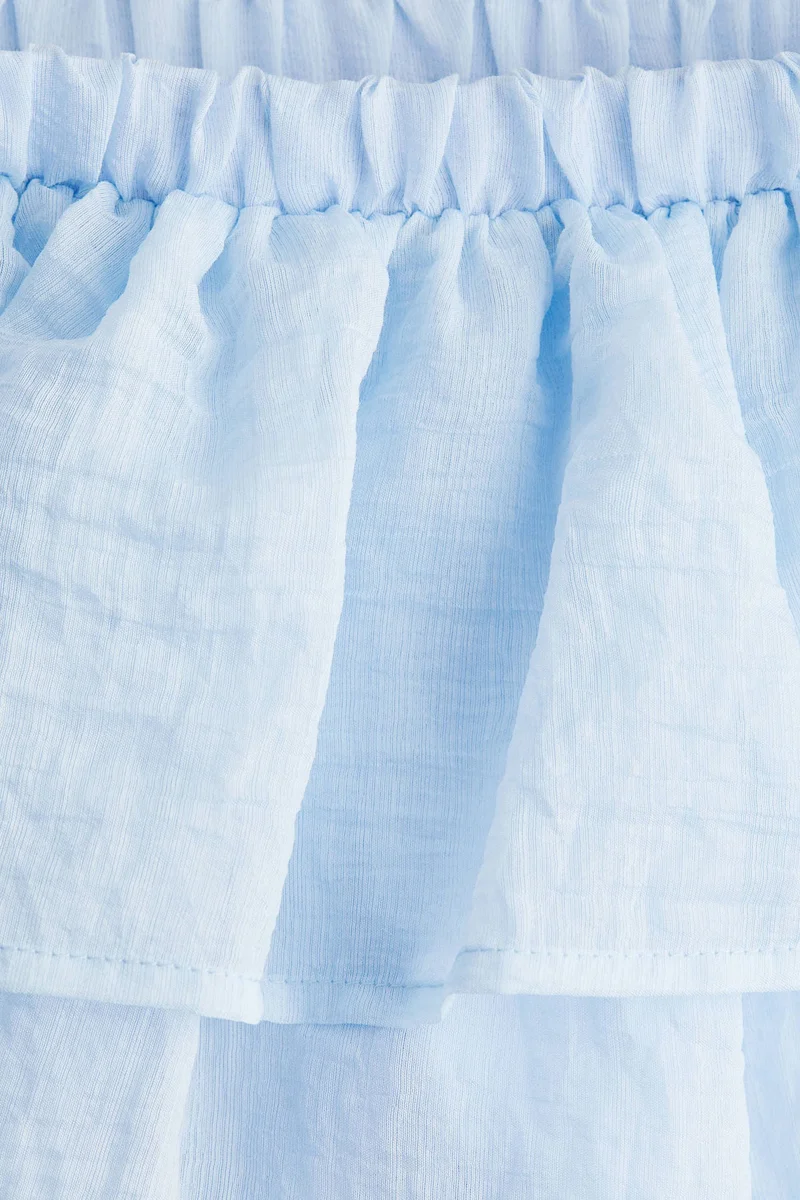 H&M Tiered cotton skort