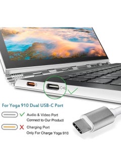 TIGER USB Type C to VGA Adapter – USB-C to VGA, Thunderbolt 3 to VGA Adapter, Full HD 1080P Video Output, Compatible with Multiple Branded Devices – Perfect for Laptops, PCs, Monitors & Projectors  - Image 5