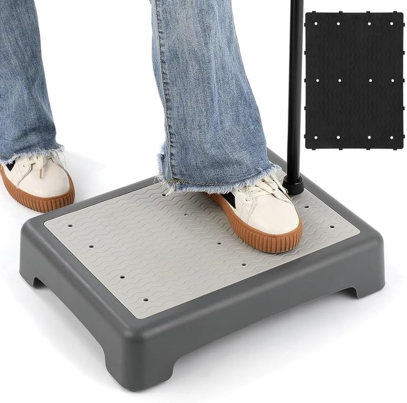 Heavy Duty Mobility Step Stool 440 Lbs Capacity Non Slip Half Step for Beds Cars - Image 1