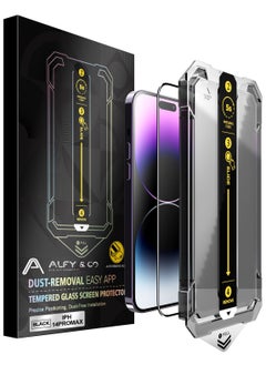 ALFY & CO Apple iPhone 14 Pro Max Screen Protector with Easy Installation Kit, Premium Grade A  - Image 1