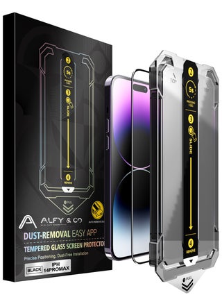 Apple iPhone 14 Pro Max Screen Protector with Easy Installation Kit, Premium Grade A - pzsku/Z3A0C7AC4DAB6A939534CZ/45/_/1688118407/ff1fdf7b-3b8d-47d2-9801-204342b840db