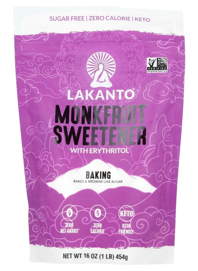 Monkfruit Sweetener with Erythritol Baking 16 oz (454 g)