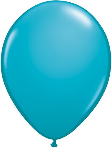 Qualatex 11 Tropical Teal Latex Balloons 100ct