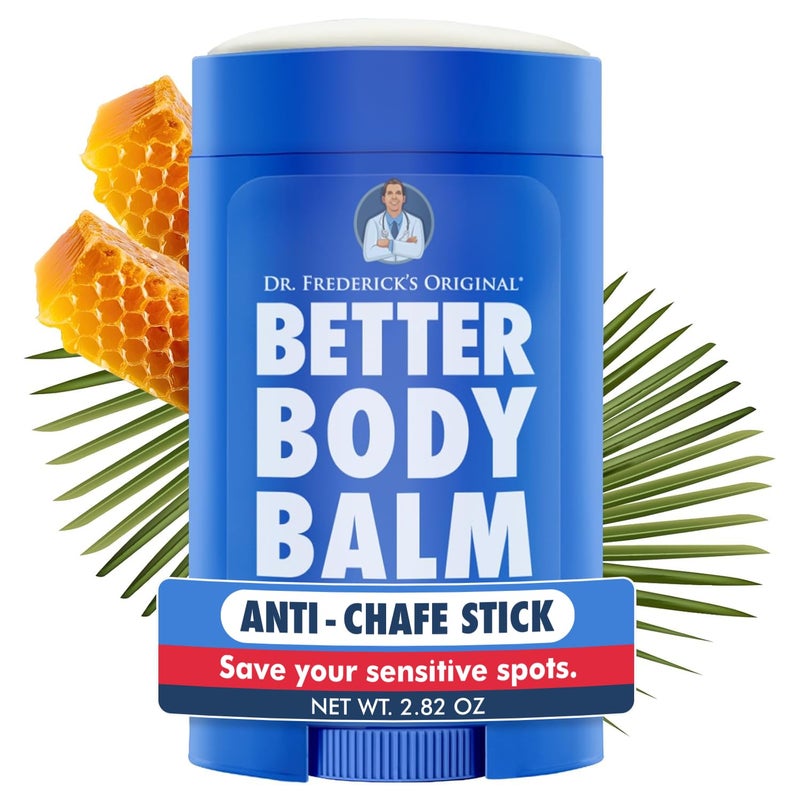 Dr. Frederick's Original Anti Chafing Stick - Better Body Balm - 2.82 oz Big Stick - Reduce Chafing & Friction - Perfect for Travel, Sports - Water-Resistant - Image 1