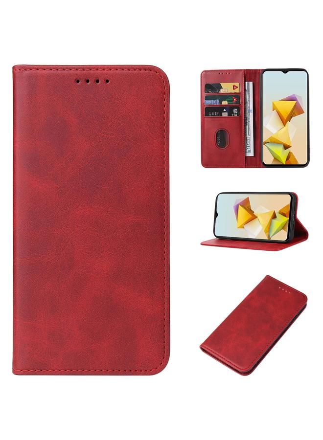 The Bros Case For ZTE Blade A73 5G Magnetic Closure Leather Phone Case