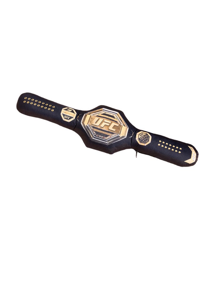 Printed UFC Gold Belt Pillow Home Long Pillow Leg Clip Long Pillow Sofa Pillow Bedside Pillow Car Pillow-Specifications:85cm 0.5kg-Color:ufc Gold Belt  - Image 5