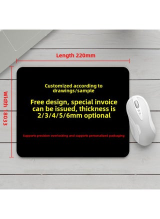 Custom Thickened Desktop Edge Mouse Pad Office Computer Keyboard Desk Mat Small Batch-Color: 2mm-Pattern:Custom Image ] - pzsku/Z3A0CF505B76054469AF1Z/45/_/1741853665/acee8aa1-3e5c-4456-a330-fef75a13127c