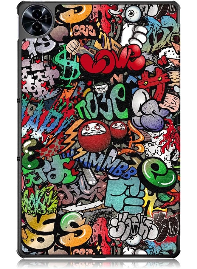 Case For Realme Pad 2 11.5" 2023, Multi-Viewing Angles, All New PU Leather Cover with Stand Function Feature, Slim Flip Case (TY) - Image 2