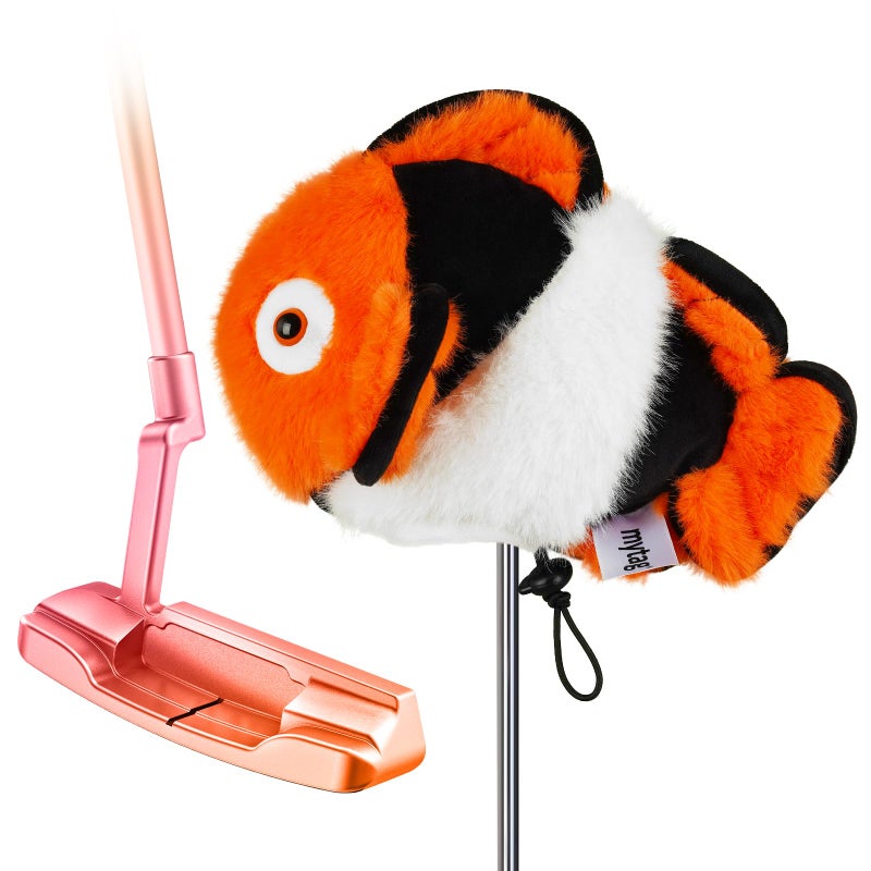 mytag Clownfish Funny Putter Headcover Golf Club Head Cover for BladeMid MalletHybrid Drawstring Closure - Image 2