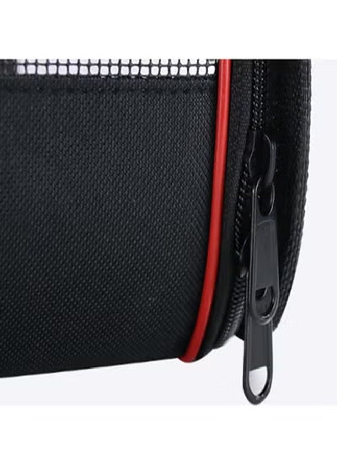 كيكي حقيبة سفر للطيور الأليفة مع حامل محمول شفاف - Image 4