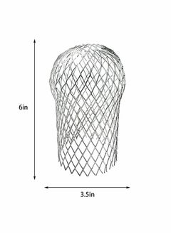 Y&D Gutter Guards, KASTWAVE 3.5 Inch Expandable Aluminium Filter Strainer, Strainer Downspout Protectors for Preventing Blockage Leaves Debris (8 Pack)  - Image 2