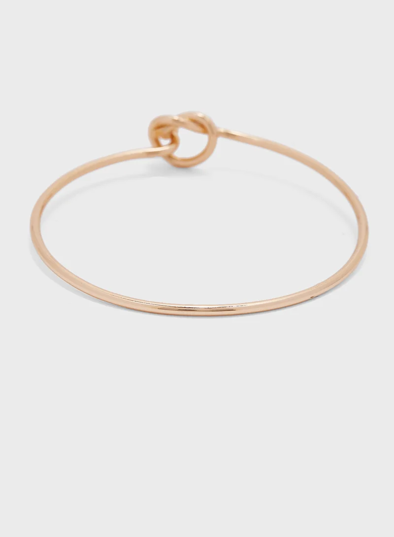 Ginger Heart Cuff Bangle