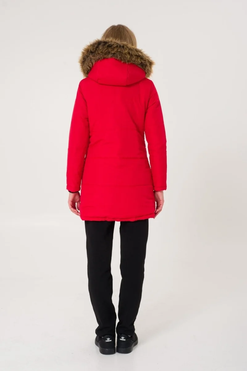 Barbora Winter Fur Collar Puffer Women's Coat 7112K