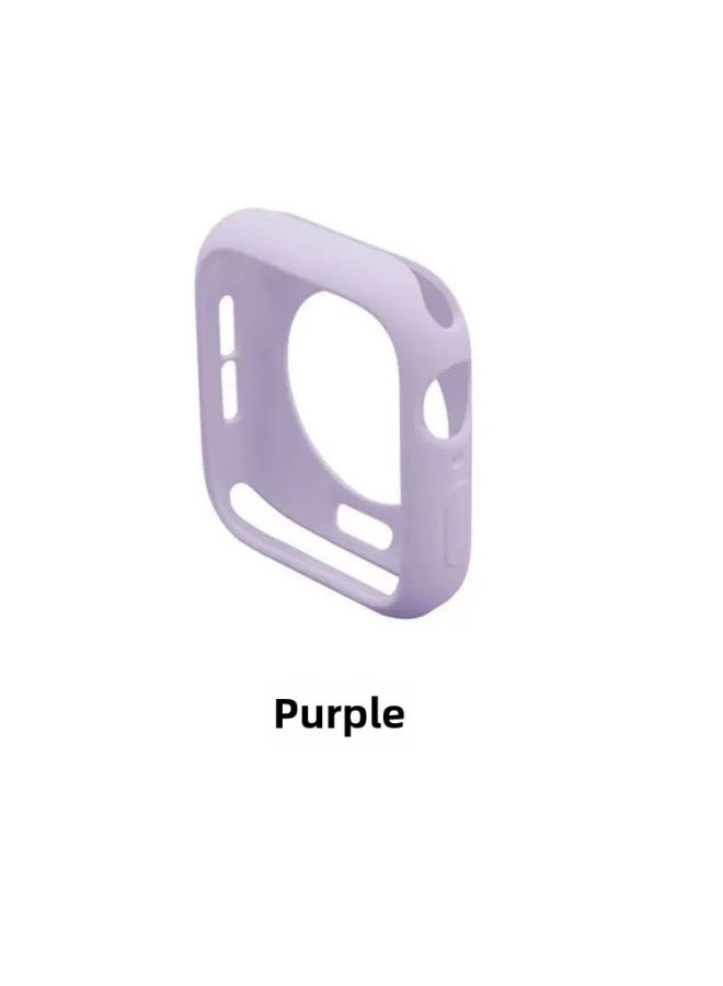 Neutral Half Pack Tpu Watch Case For Apple Iwatch8 Soft Case Ultra49mm Candy Color Frosted Protective Cover - Image 1