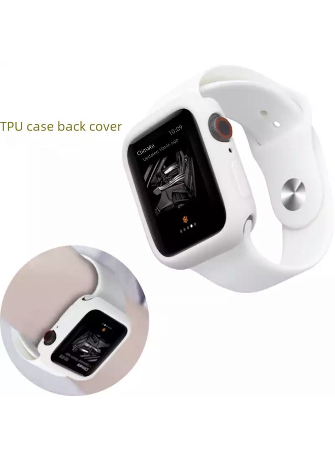 Neutral Half Pack Tpu Watch Case For Apple Iwatch8 Soft Case Ultra49mm Candy Color Frosted Protective Cover - Image 4