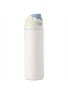 FreeSip Insulated Stainless Steel Water Bottle with Straw for Sports, Travel, and School BPA-Free Sports Water Bottle, 24 oz, Iced Breeze