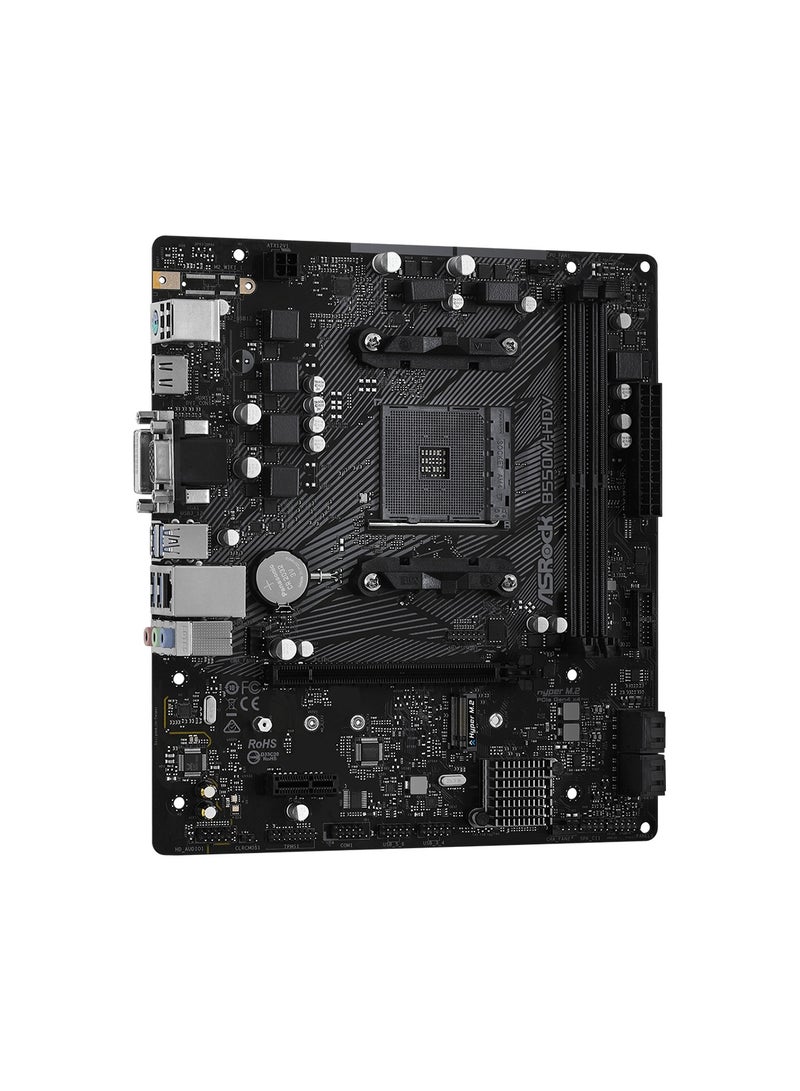 ASRock B550M-HDV Micro ATX Motherboard for AMD AM4 Socket, DDR4 4733+ O.C. - Image 4