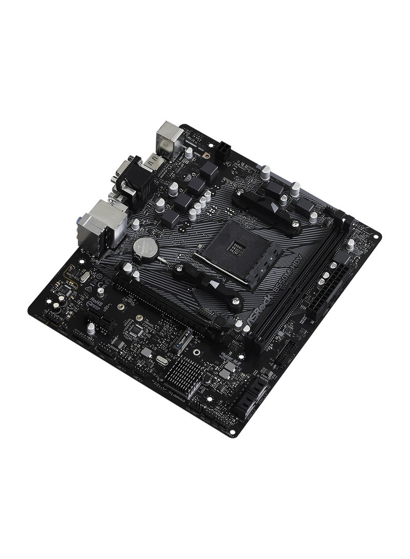 ASRock B550M-HDV Micro ATX Motherboard for AMD AM4 Socket, DDR4 4733+ O.C. - Image 3
