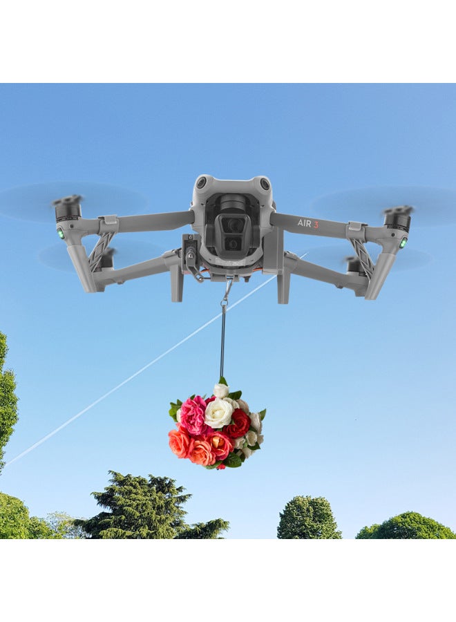 Generic BRDRC For DJI AIR 3 Airdrop Thrower Parabolic Air Gift MAVIC AIR3 Accessories-Color:Thrower  - Image 3