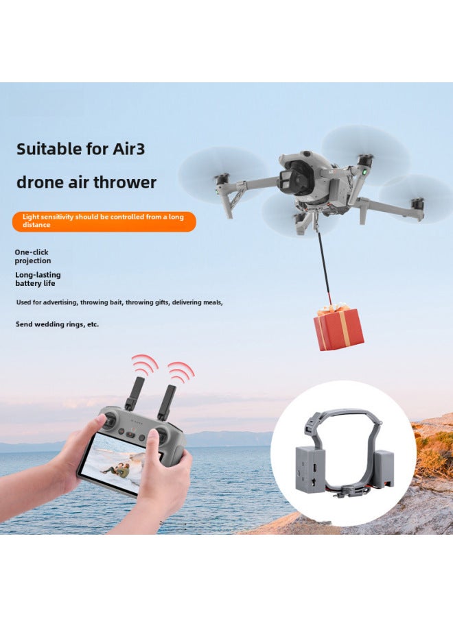 Generic BRDRC For DJI AIR 3 Airdrop Thrower Parabolic Air Gift MAVIC AIR3 Accessories-Color:Thrower  - Image 2